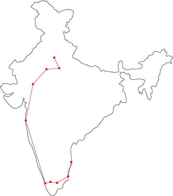 India Explorer Map